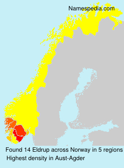 Surname Eldrup in Norway Surname Eldrup in Norway