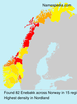 Surname Enebakk in Norway Surname Enebakk in Norway