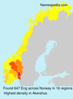Surname Eng in Norway Surname Eng in Norway