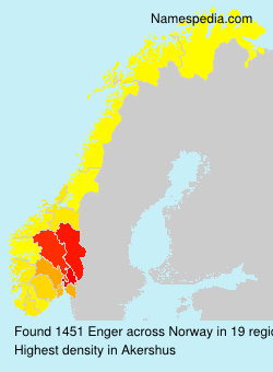 Surname Enger in Norway Surname Enger in Norway