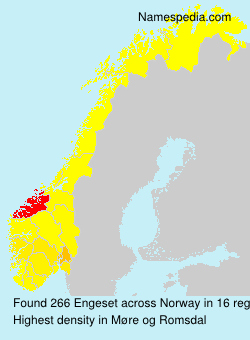 Surname Engeset in Norway Surname Engeset in Norway