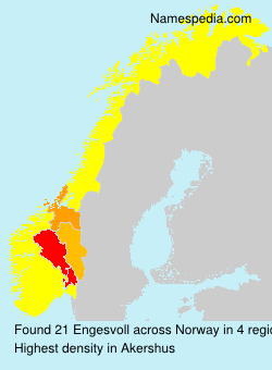 Surname Engesvoll in Norway Surname Engesvoll in Norway