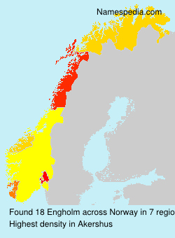 Surname Engholm in Norway Surname Engholm in Norway