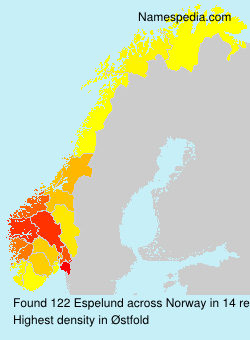 Surname Espelund in Norway Surname Espelund in Norway