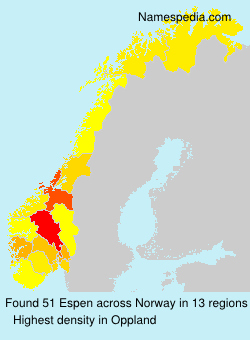 Surname Espen in Norway Surname Espen in Norway