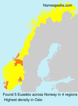 Surname Eusebio in Norway Surname Eusebio in Norway
