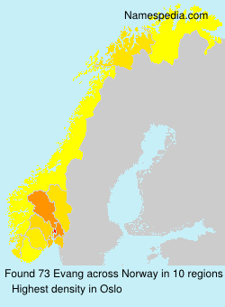 Surname Evang in Norway Surname Evang in Norway