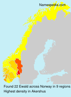 Surname Ewald in Norway Surname Ewald in Norway