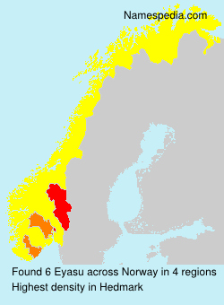 Surname Eyasu in Norway