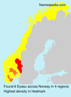 Surname Eyasu in Norway Surname Eyasu in Norway