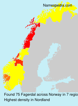 Surname Fagerdal in Norway Surname Fagerdal in Norway