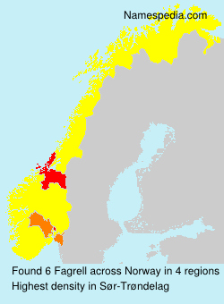 Surname Fagrell in Norway Surname Fagrell in Norway