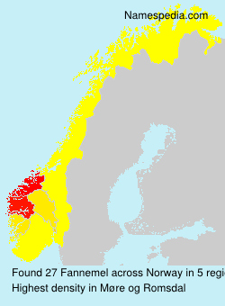 Surname Fannemel in Norway Surname Fannemel in Norway