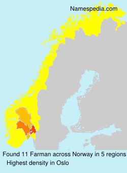 Surname Farman in Norway Surname Farman in Norway