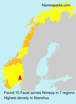 Surname Faust in Norway Surname Faust in Norway