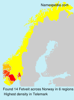 Surname Fetveit in Norway Surname Fetveit in Norway