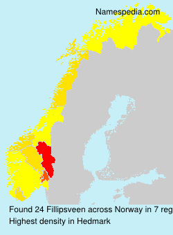 Surname Fillipsveen in Norway Surname Fillipsveen in Norway