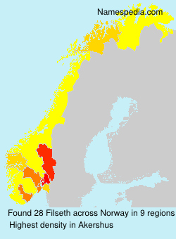 Surname Filseth in Norway Surname Filseth in Norway
