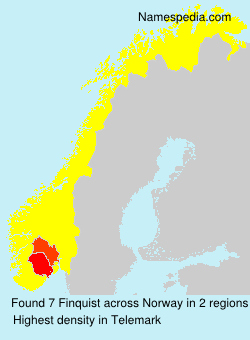 Surname Finquist in Norway Surname Finquist in Norway