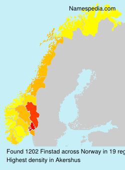 Surname Finstad in Norway Surname Finstad in Norway