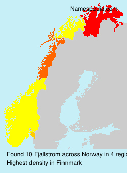 Surname Fjallstrom in Norway Surname Fjallstrom in Norway