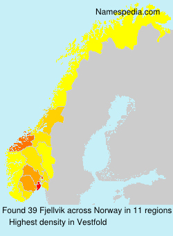 Surname Fjellvik in Norway Surname Fjellvik in Norway