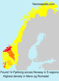 Surname Fjellving in Norway Surname Fjellving in Norway