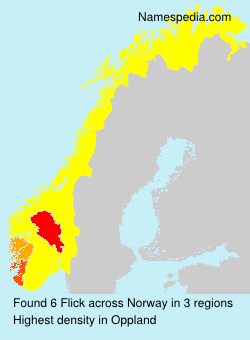 Surname Flick in Norway Surname Flick in Norway