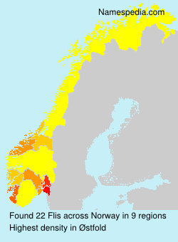 Surname Flis in Norway Surname Flis in Norway