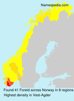 Surname Foreid in Norway Surname Foreid in Norway