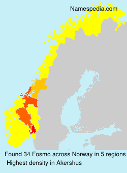Surname Fosmo in Norway Surname Fosmo in Norway