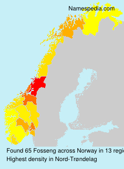 Surname Fosseng in Norway Surname Fosseng in Norway