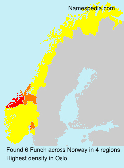 Surname Funch in Norway Surname Funch in Norway