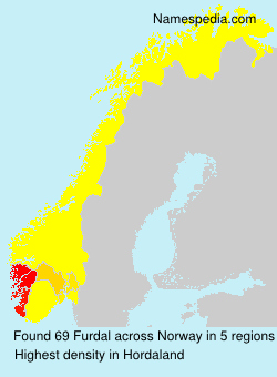 Surname Furdal in Norway Surname Furdal in Norway