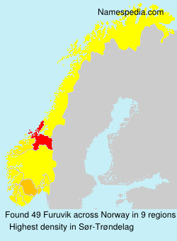 Surname Furuvik in Norway Surname Furuvik in Norway