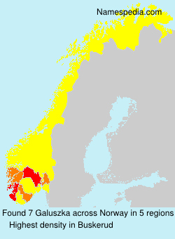 Surname Galuszka in Norway Surname Galuszka in Norway