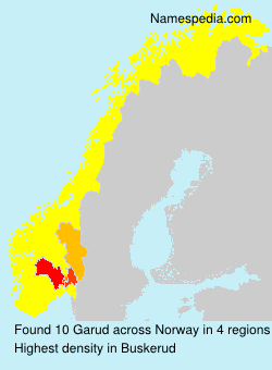 Surname Garud in Norway Surname Garud in Norway