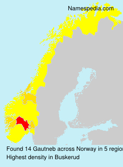 Surname Gautneb in Norway Surname Gautneb in Norway
