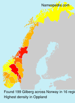 Surname Gilberg in Norway Surname Gilberg in Norway