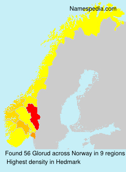 Surname Glorud in Norway Surname Glorud in Norway