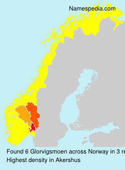 Surname Glorvigsmoen in Norway Surname Glorvigsmoen in Norway
