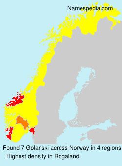 Surname Golanski in Norway Surname Golanski in Norway