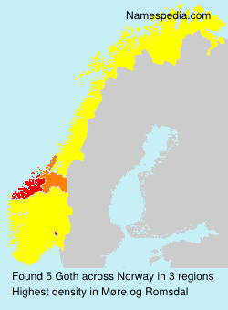 Surname Goth in Norway Surname Goth in Norway