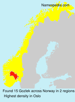Surname Gozlek in Norway Surname Gozlek in Norway