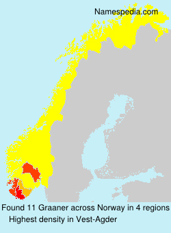 Surname Graaner in Norway Surname Graaner in Norway