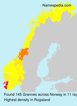Surname Grannes in Norway Surname Grannes in Norway