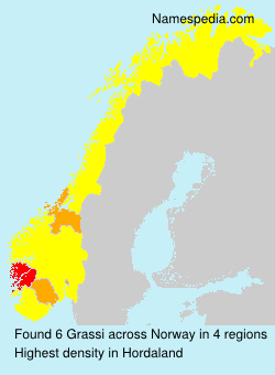 Surname Grassi in Norway Surname Grassi in Norway