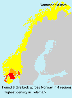 Surname Greibrok in Norway Surname Greibrok in Norway