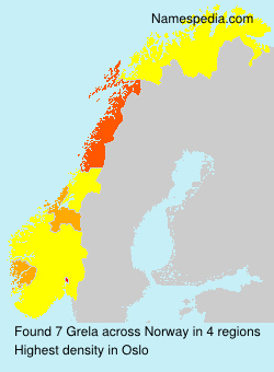 Surname Grela in Norway