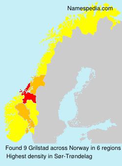 Surname Grilstad in Norway Surname Grilstad in Norway